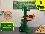 New 9 Ton Electric Log Splitter