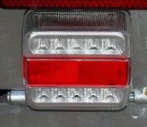 Rear Light for Single Axle Trailer